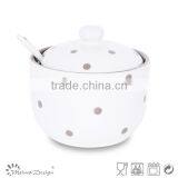 Cute Kitchen Items Tea Coffee Sugar Salt Ceramic Storage Jar thumbnail-3