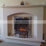 Professional LimeStone Marble Electric Fireplace With CE Certificate thumbnail-4