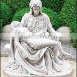 2015 Hot Sale Garden Decor Western Marble Pieta Statue thumbnail-3