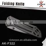High Quality Outdoor Knives Stainless Steel Handle Folding Knife thumbnail-1