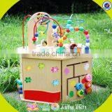 2017 Wholesale Baby Wooden Function Toy Multi Kids Wooden Function Toy Funny Children Wooden Function Toy W11B081 thumbnail-3