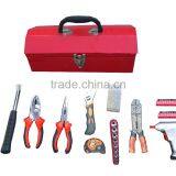 LB-307 37pcs Hand Tool Set Tool Kit in Red Iron Metal Case