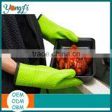 Silicone Oven Mitts - Heat Resistant Cooking Gloves for BBQ thumbnail-1