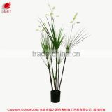 45 / 55 /65 Inch Nearly Nature Artificial Bonsai Grass Potted Scallop Grass with Orchid Flowers Fake Pots Plant