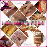 Waterpoof Tattoo Sticker Gold Metallic Fake Tatoo Temporary Stickers thumbnail-2
