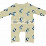 2017 Organic High Quality Short Sleeve Baby Romper Custom Baby Romper New Born Baby Clothes Romper New Kids Romper thumbnail-2