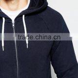 Longline Cut Plain Hoodie for Men's thumbnail-3