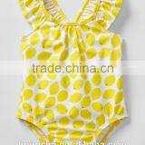 Baby Grils Flutter One-piece Swimsuit & Kids Swimwear HSD5040 thumbnail-1