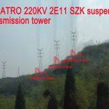 MEGATRO 220kv Double Circuit 15° Angle Pole thumbnail-3