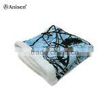Chinese Supplier Custom Printing Double Layer Fleece Blanket thumbnail-1