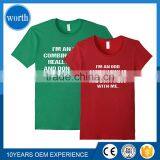 Two Color t Shirt for Couples Simple t Shirt With Printing thumbnail-1