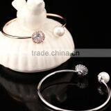 Zm53608a Fashoin Trendy Women Silver Stainless Bracelet Personalized Wrist Bangle Bracelet thumbnail-3