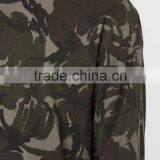 Camo Printed Longline t Shirts Mens Long Sleeve T-shirt Custom for Man thumbnail-4
