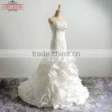 Long Floor-length Sweetheart Mermaid Beaded Bridal Dress thumbnail-3