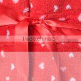 Heart Printing Hooded Zipper Unlined Upper Garment thumbnail-5