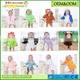 20 Designs Hooded Animal Modeling Baby Bathrobe Cartoon Baby Towel Character Kids Bath Robe Infant Beach Towels thumbnail-1
