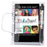 Full Color Note Set-notebook and Pen in Pouch. Comes With Your Full Color Logo. thumbnail-1