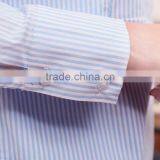 Latest New Striped Shirt Designs for Women Long Sleeven Cotton Shirt thumbnail-4