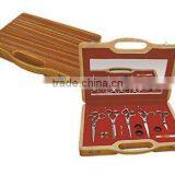 Professional Hair Scissors Wood Holster