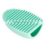 Cleaning Make up Washing Brush Silicone Glove Scrubber Cosmetic Foundation Powder Clean Tools New Pop Brush Egg thumbnail-3