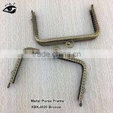 13x8cm Coin Purse Frame Rectangle Shape Metal Frames for Handbag thumbnail-2