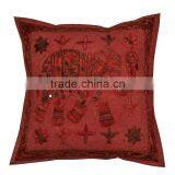 Indian Handmade Rajasthani Design Cushion Cover thumbnail-2