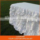 New Fancy Rectangle White Materials in Table Skirting thumbnail-3
