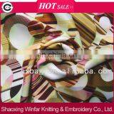 Shaoxing Winfar China Wholesale DTY Scuba Knit Digital Printing on Fabric for Garment thumbnail-1