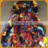 Top Quality Wholesale Colorful Raccoon Fur Waistcoat Parka thumbnail-2