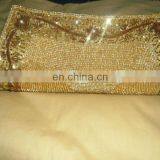 New Wholesale Crystal Studded Beaded Clutch Bag India for Women thumbnail-1