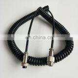 High Elasticity Cnc Spiral Cable Coiled Cable Spiral Cable With 4 Pin Connector thumbnail-4