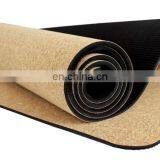 Eco-Friendly Yoga Mat Organic Cork & Natural Rubber Mat for Health thumbnail-3