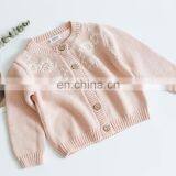 Children's Flowers Sweater 2020 Full Sleeves Clothes Girls Sweater thumbnail-2