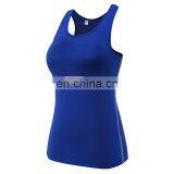 Women's Fitness Fast Dry Compression Running Sleeveless Athletic Tank Top thumbnail-4