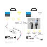 JOYROOM Braided l Led Light Usb Data Cable Fiber Optic Lighting Cable thumbnail-4