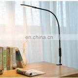 Flexible Arm Clamp Desk Bedside Lamp Clip on Led Reading Lamp With Remote Control