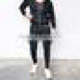 Biker Seaming Cargo Sweatpants Sweatpants Black Standard Sports thumbnail-1