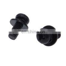 Blue Zinc Plated Pan Head and Tooth Washer Electronic Combination Screws thumbnail-1