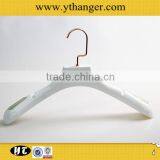 White Plastic Clothes Hanger Suit Hanger thumbnail-2