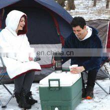 Factory Outlet Худите fashionable trend 2021 года Рождественские теплая наружная стильная и теплая ленивая противоветряная телевизионная одеяла, пиджаки для пары thumbnail-4