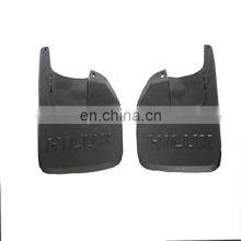 Car Accessories Manufacturer For Hilux Revo 2015-2016 ABS Chrome Splash Guard Mudguards Mud Flaps High Quality Factory thumbnail-2