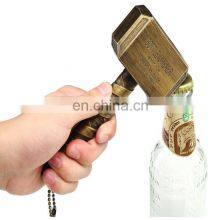 Hammer Long Handle Custom Beer Drink Design Logo Custom Personalized Cute Wine Opener Bottle thumbnail-1