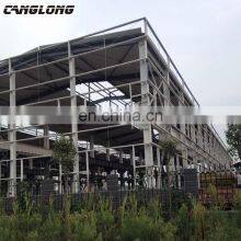 Low Cost 2 Story Warehouse Garage Prefab Steel Metal Building Structure for Shed