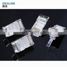 Ethernet Connector Male Network Crimp Connector RJ45 WITH IRON /FTP Rj45 Modular Plug thumbnail-5