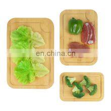 Durable Attractive Chopping Meats Slicing Vegetables Bamboo Cutting Board Set thumbnail-3