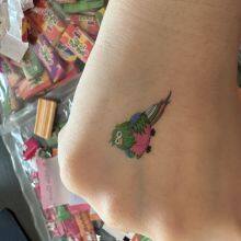 Fancy 4cm, 7cm Fruit Flavour Chewing Gum Tatoo Chicle Tatoo Bubble Gum in Bags, Jars thumbnail-2