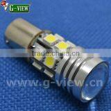 Superbright car led t20 1156 12smd 5050 +5w cree ba15s bay15d led s25 led car brake light