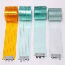 Fuxing Hot Sale 2mm Clear Color Cold Room Pvc Strip Door Curtain For Freezer 3mm Curtain Strip thumbnail-5