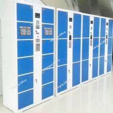Fábrica de atacado de armários pequenos personalizados OEM | Armário eletrônico de 24 portas para escolas thumbnail-5