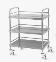 Medical Hospital Stainless Steel Detachable Medical Surgical Trolley thumbnail-2